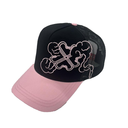BLACK/PINK TRUCKER